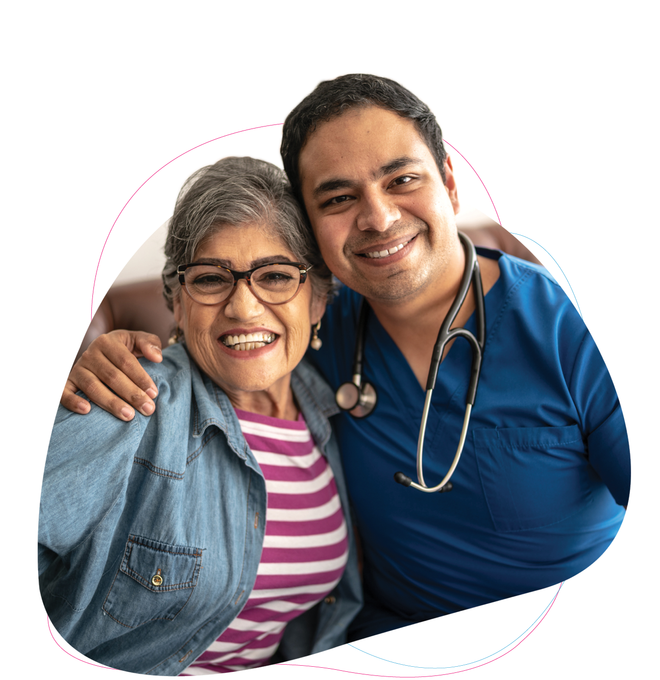 Male Doctor and Patient